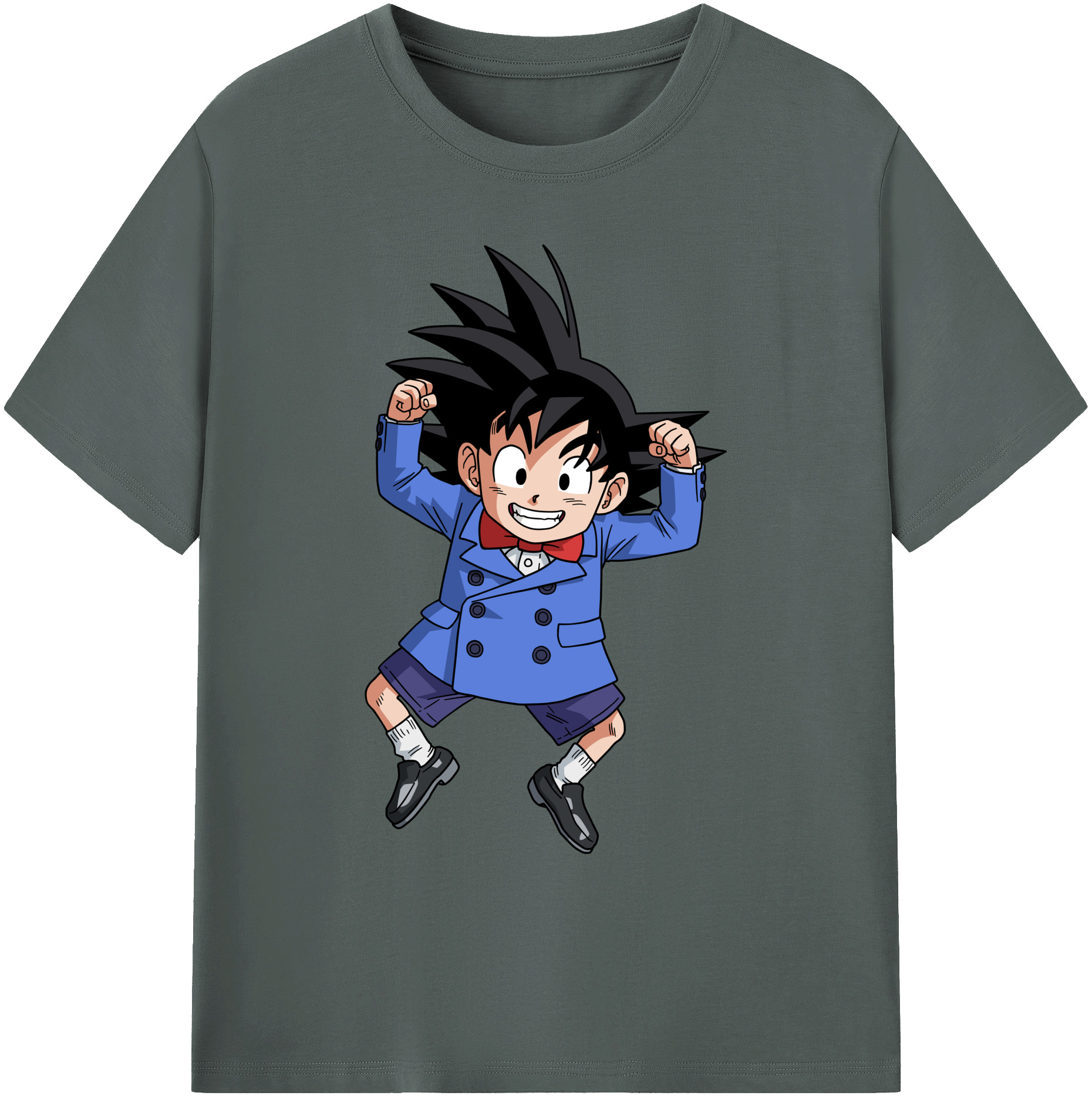 （画像用） ドラゴンボール 孫悟空（そん ごくう）Son Goku カカロット DRAGON BALL Kakarotto 綿100％ メンズ半袖Tシャツ｜肌触りやわらか＆通気性
